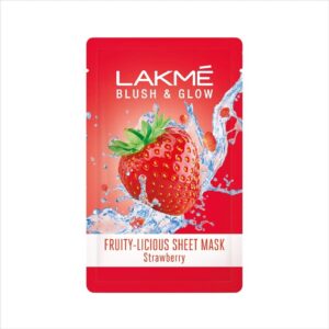 Lakmé – Blush & Glow Strawberry Sheet Mask – 20ml
