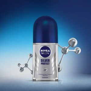 NIVEA – MEN SILVER PROTECT ROLL ON (50mL)