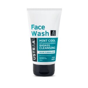 Ustraa Face Wash – Dry Skin For Men (Mint Cool) – 100g