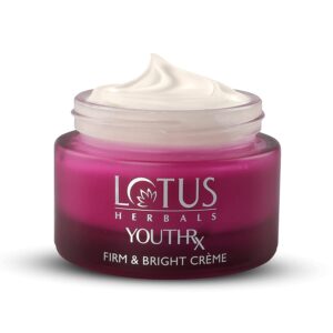 Lotus Herbals – YouthRx Firm & Bright Cream | SPF 20 | PA+++ (50g)