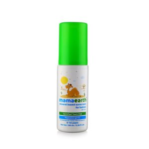 Mamaearth – Mineral Based Sunscreen for babies SPF 20+ (100mL)