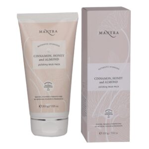 Mantra – Herbal, Ayurvedic Cinnamon Honey & Almond Polishing Mud Pack (200g)