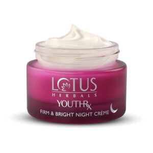 Lotus Herbals – YouthRx Firm & Bright Night Cream (50g)