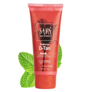 SARA – SOUL OF BEAUTY D-Tan Scrub (100gm)