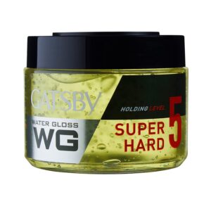 Gatsby – Water Gloss – Super Hard 5, Wet Look Hair Gel (300g)