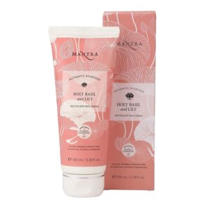 Mantra – Herbal, Ayurvedic Holy Basil & Lily Revitalizer Face Cream (100mL)