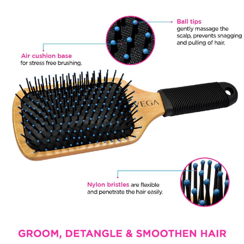 VEGA – Premium Collection Hair Brush – (E1-PB) - Image 3