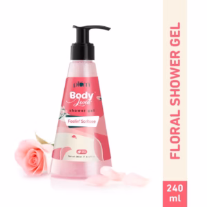 Plum BodyLovin’ Feelin’ So Rose Shower Gel – Musky Rose SLS-Free Body Wash (240ml)
