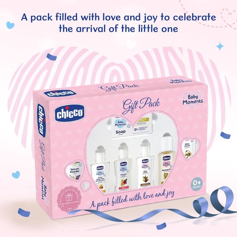 Chicco – Baby Caring Gift Set 0+ Months (Pink) - Image 2