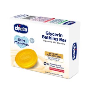 Chicco – Baby Moments Glycerin Bathing Bar (75g)
