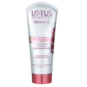 Lotus Herbals – Probrite Illuminating Radiance Cleansing Foam (100g)