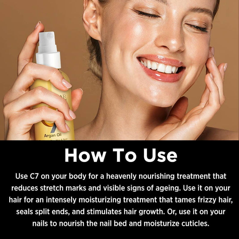 Colorbar – C7 Argan Oil (100ml) - Image 4
