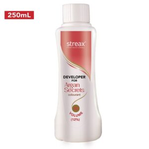 Streax Professional – Developer for Argan Secrets Colourant – 40 Volume 5% (250ml)