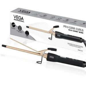 Vega – Pro Cera Curls 9mm Skinny Hair Curler – (VPMCT 07)