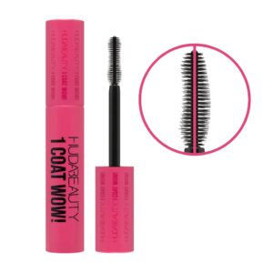Huda Beauty – 1 COAT WOW! Extra Volumizing And Lifting Mascara (10ML)