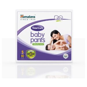 Himalaya Total Care Baby Pants Diapers, Small 80 Count