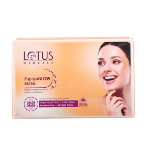 Lotus Herbals – PapayaGlow( 4 in 1 Facial Kit )