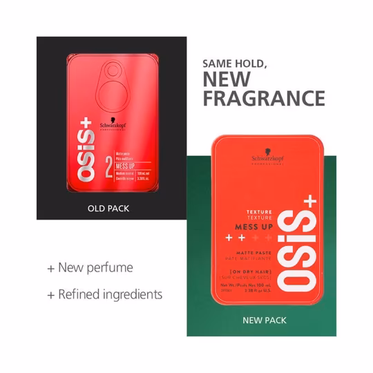 SCHWARZKOPF PROFESSIONAL – OSIS+ MESS UP MATTE HAIR FIXER (100mL) - Image 3