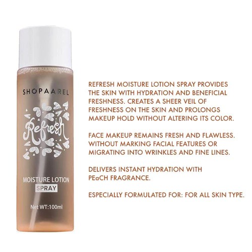 Shopaarel – Refresh Moisture Lotion Spray (100ml) - Image 4