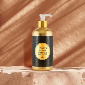 HAMIDI LUXURY AMBER OUD BODY LOTION -500ML