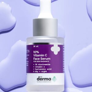 Derma Co – 10% Vitamin C Face Serum with 5% Niacinamide & Hyaluronic Acid 30ml