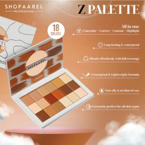 Shopaarel – Concealer Palette (18 Shades)
