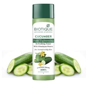 Biotique – Bio Cucumber Pore Tightening Toner With Himalayan Waters (120ML)