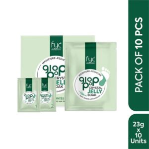 FYC Professional – Manicure & Pedicure Glop Pop Crystal Jelly Soak Anti – Stress Lemon Grass (230g)