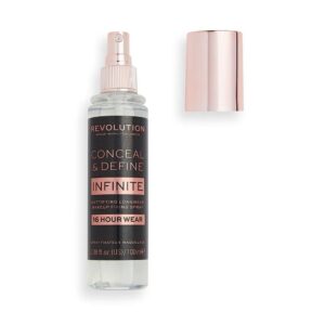 Revolution – Conceal & Define Infinite Mattifying Longwear Makeup Fixing Spray (100ML)