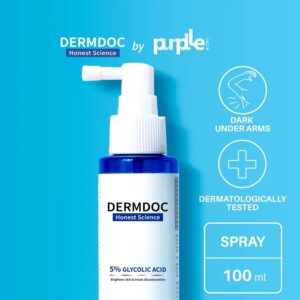 Dermdoc – Honest Science 5% Glycolic Acid Under Arm Treatment (100ML)