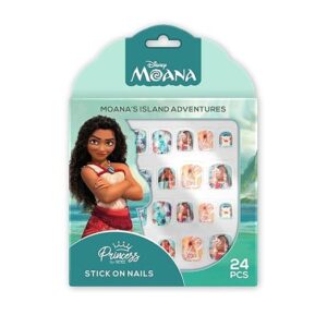 Renee – Disney Moana ‘s Island Adventures Stick On Nails (24 Pcs)