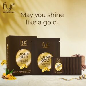 FYC Professional – Lustre Gold Luminous & Radiant Facial Kit (275g)