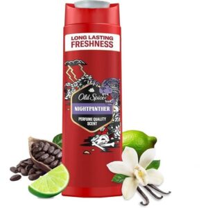 Old Spice – Night Panther Scent Of Citrus Vanilla 3 In 1 Body , Hair , Face Wash (400ML)