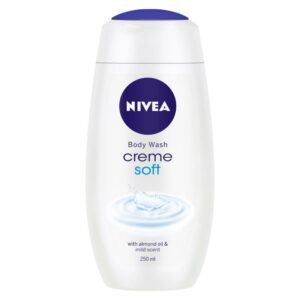 NIVEA Women Body Wash, Crème Soft Shower Gel, with Almond Oil for Soft Skin (250ml)