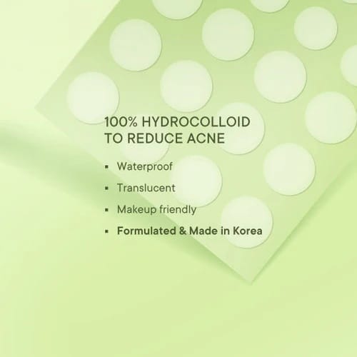 Quench – Matcha Tea Clarifying Spot Patches With Salicylic Acid And Niacinamide (12 Patches) - Image 6