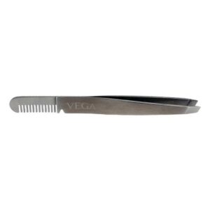 Vega 2 in 1 Brow Groomer and Tweezer – (TWE-01)