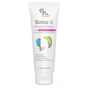 Fix Derma -1% Salicylic Acid, 2% Zinc Pyrithione, 2% Chitosan, Bioteez-S -Anti Dandruff Shampoo (75mL)