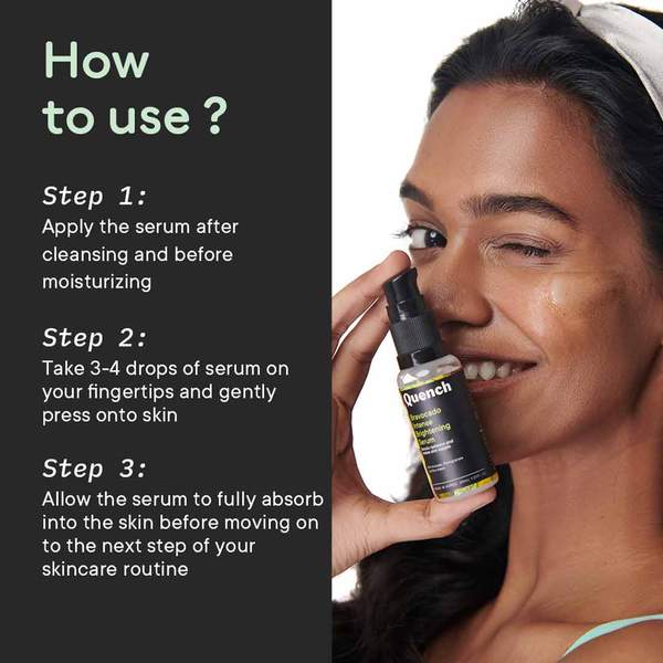 Quench – BRAVOCADO INTENSE BRIGHTENING SERUM (30ml) - Image 3