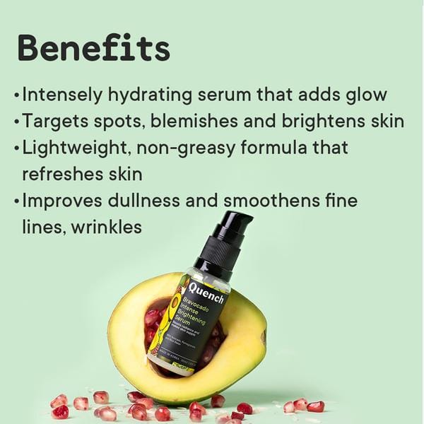 Quench – BRAVOCADO INTENSE BRIGHTENING SERUM (30ml) - Image 2