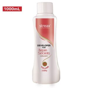 Streax Professional – Developer for Argan Secrets Colourant – 40 Volume 5% (1000ml)