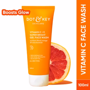 Dot & Key Vitamin C + E Super Bright Gel Face Wash (100ml)