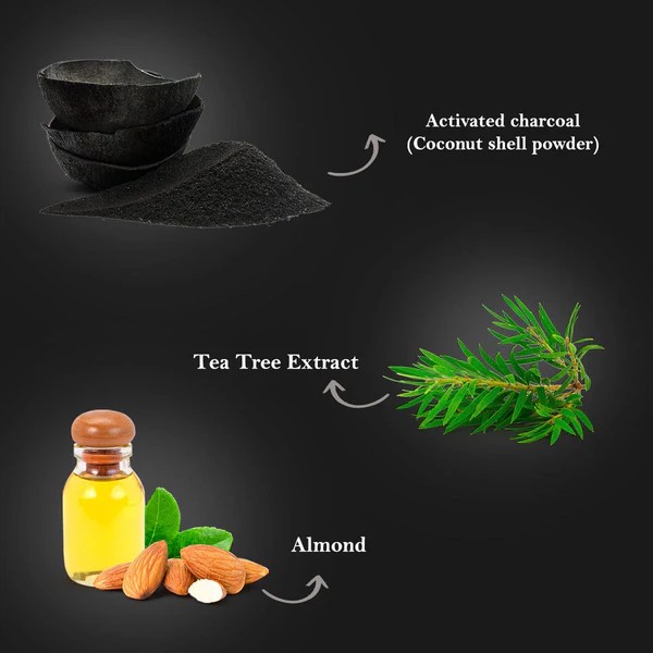 Lotus Herbal – WhiteGlow Activated Charcoal 4 in 1 Facial kit - Image 3