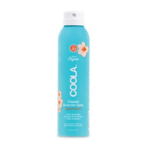 Coola – Classic Body Organic Sunscreen Spray SPF 30 – Tropical Coconut (177mL)
