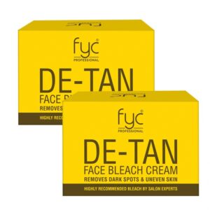 FYC Professional – De Tan Face Bleach Cream Removes Tan & Evens The Skin Tone