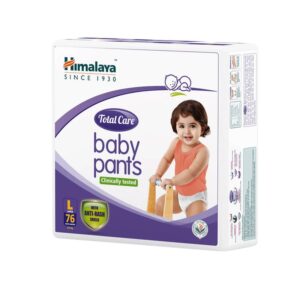 Himalaya Total Care Baby Pants Diapers, Large (76 Count) (L)