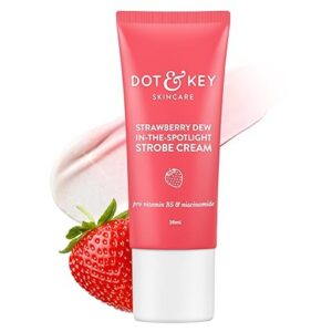 Dot & Key – Strawberry Dew In – The – Spotlight Strobe Cream {Pearl Pink} (30ml)