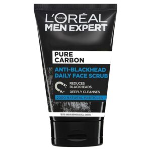 Loreal Men Expert – Pure Carbon Anti – Black Head Daily Face Scrub (100ML)