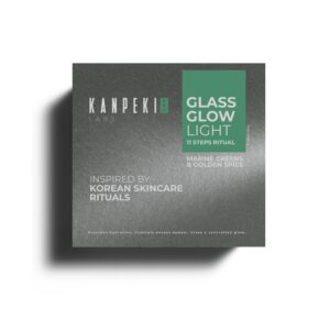 Kanpeki – Glass Glow Light 11 Steps Ritual Marine Greens & Golden Spice (Single Use)
