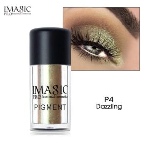 IMAGIC Glitter Eyeshadow Metallic Loose Powder Waterproof Pigments – (P4-Dazzling)