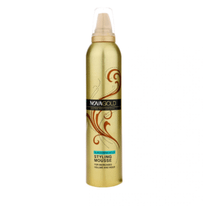 NOVAGOLD Super Firm Mousse Gold Hair Spray – 300mL
